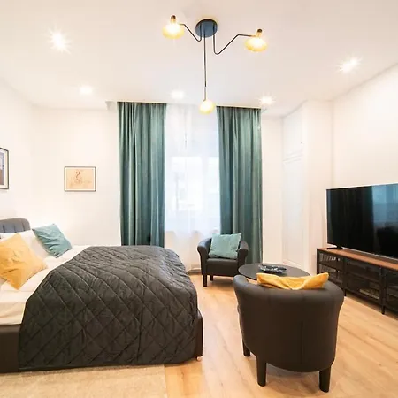 Apartmán Petit Pearl - 2 People, Wifi, Tv, Ac Budapešť